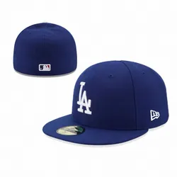 Gorra plana azul LA