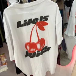 Pulover blanco con detalle atrás