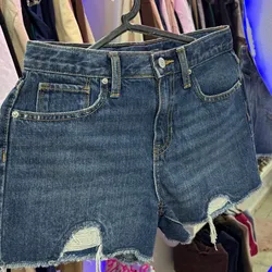 Short de mezclilla corto