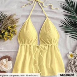 Top amarillo