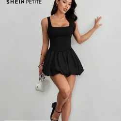 Vestido corto negro