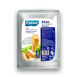 Atún CALVO en Aceite Girasol Bolsa flexible 1kg