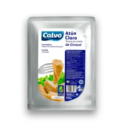 Atun Claro CALVO en aceite Girasol 10/Caja