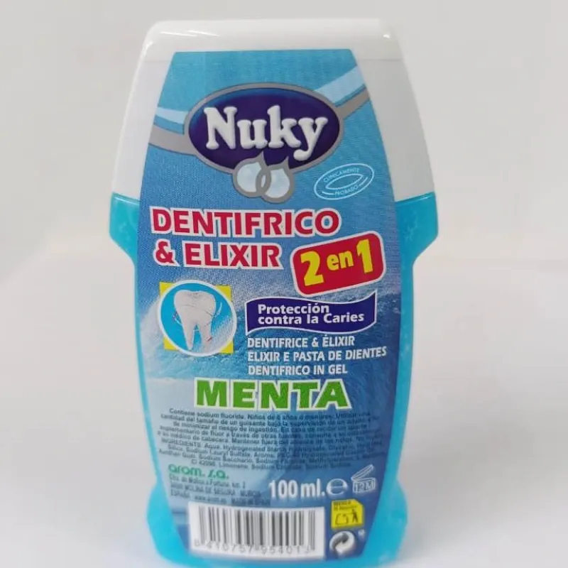 Dentrífico Azul Nuky 100ml