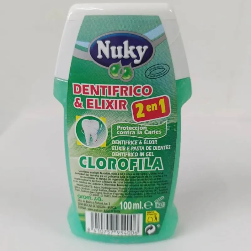 Dentrífico Verde Nuky 100ml