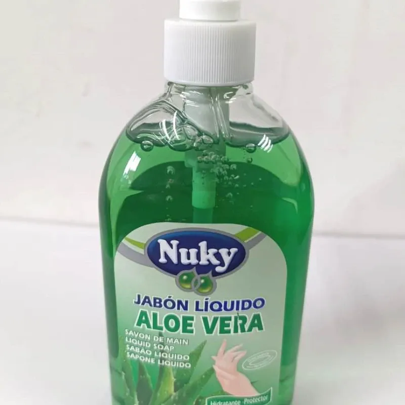 Jabón Líquido Aloe Vera Nuky 500ml