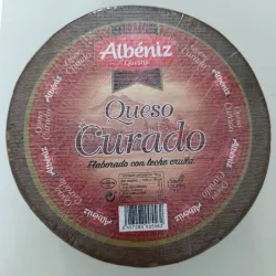 Queso Curado Extra ALBENIZ 3kg 2/CAJA