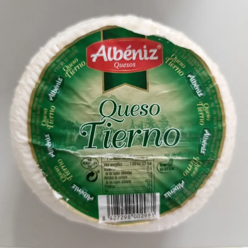 Queso Mezcla Mini Tierno Vaca/Oveja ALBENIZ 990G 4/CAJA