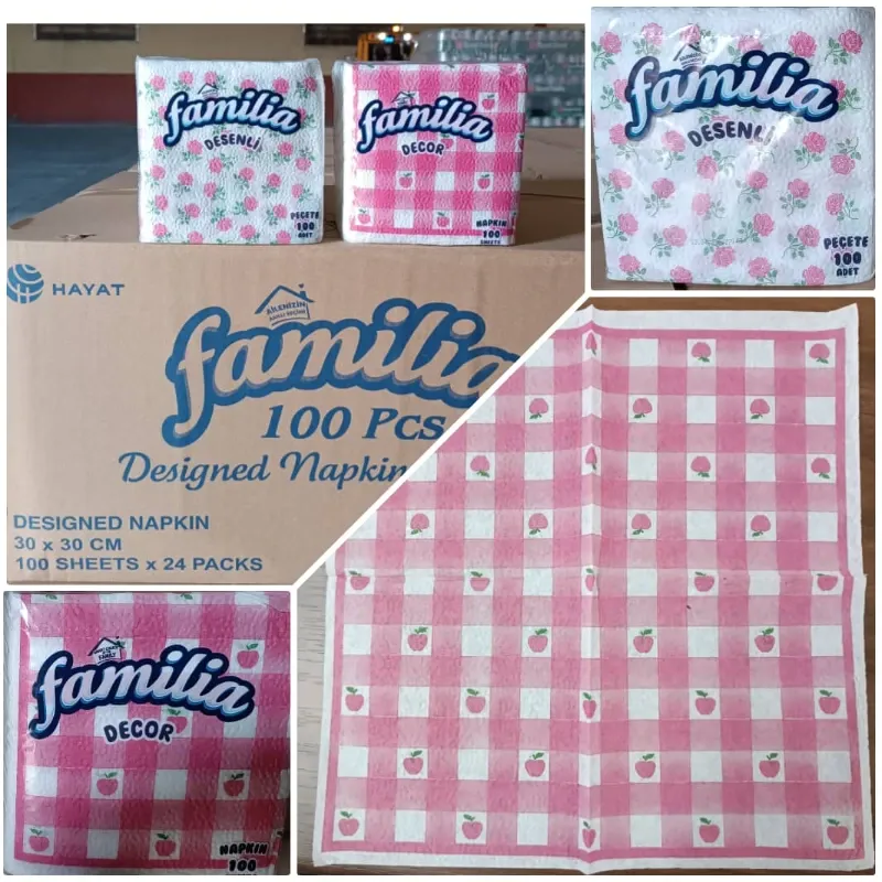 Servilleta Familia 100u