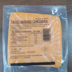 Taco Queso CHEDDAR ALBENIZ 180g 10/Caja