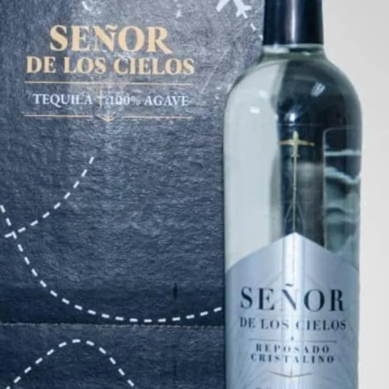 Tequila Señor de los Cielos Cristalino 