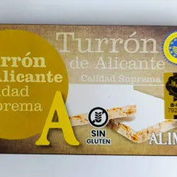 Turrón Alicante ALIMERKA 250g 12/Caja