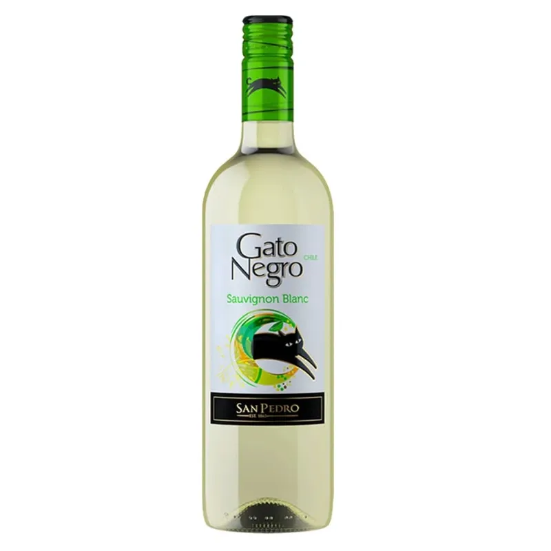 Vino Blanco Sauvignon Blanc Gato Negro 750ml 12/Caja