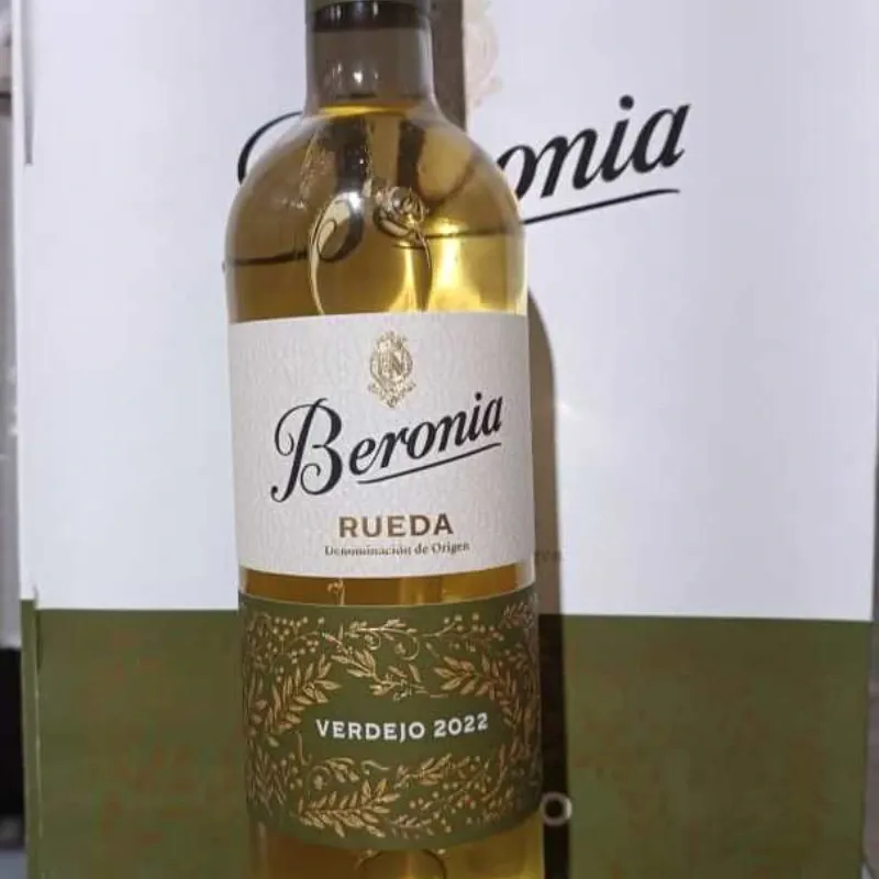 Vino Blanco Verdejo D.O. Rueda BERONIA 6/Caja