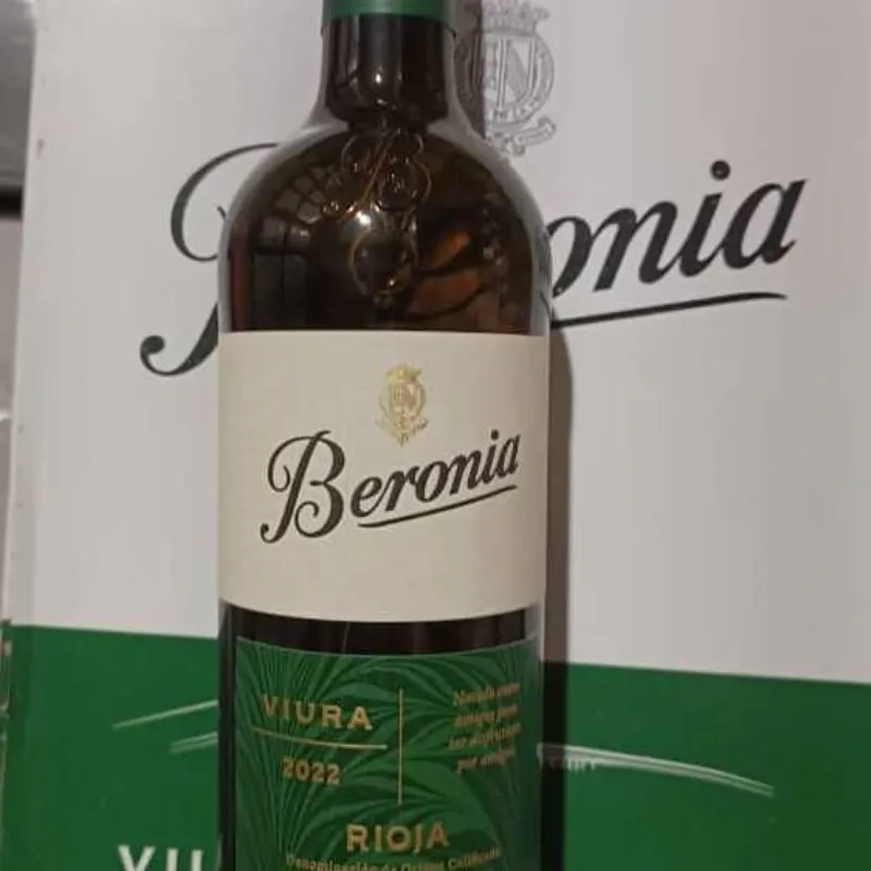 Vino Blanco Viura D.O. Rioja BERONIA 6/Caja