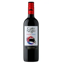 Vino Tinto Cabernet Sauvignon/MERLOT Gato Negro 750ml