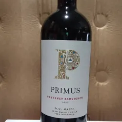 Vino Tinto Cabernet Sauvignon (Valle Maipo) PRIMUS 6/Caja