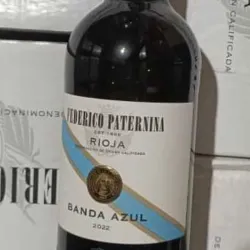 Vino Tinto Temp/Garn Crianza D.O.Ca. Rioja Banda Azul