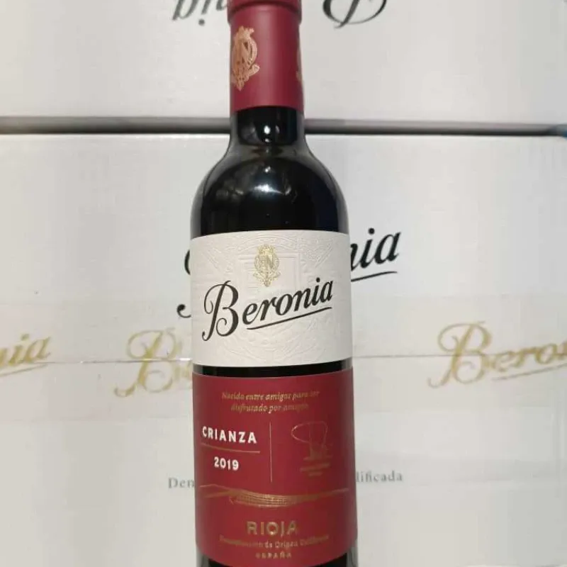 Vino Tinto Temp/Garn/Mazuelo D.O.Rioja BERONIA 12/Caja