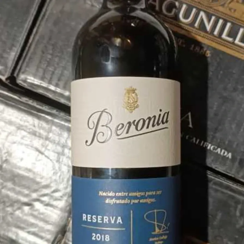 Vino Tinto Temp/Garn/Mazuelo D.O.Rioja BERONIA Reserva 6/Caja