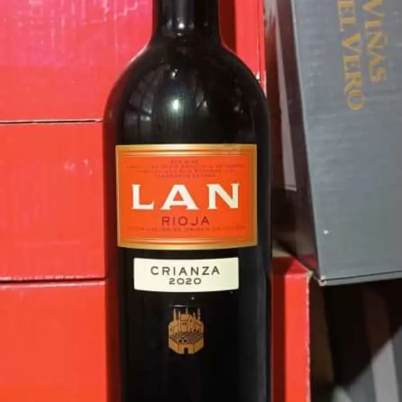 Vino Tinto Tempra/Maz/Garnacha D.O.Rioja LAN Crianza 6/Caja