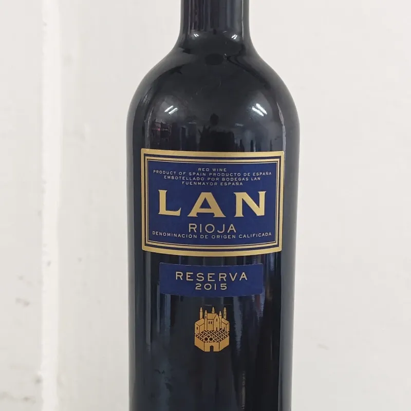 Vino Tinto Tempra/Mazuelo D.O.RIOJA LAN Reserva 750ml 12/caja