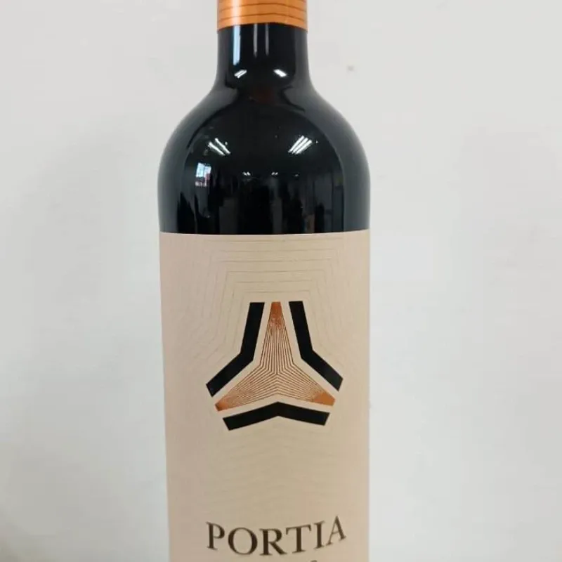 Vino Tinto Tempranillo D.O.RdDuero PORTIA 10 meses 750ml 6/caja