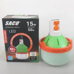 BOMBILLO RECARGABLE 15W (USB)