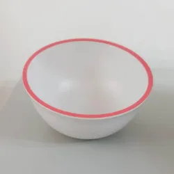 ENSALADERA 6.1"   BLANCO/ROSADO