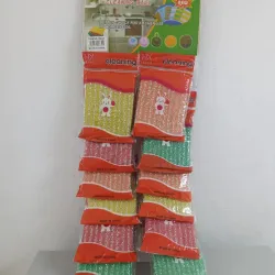 ESPONJA BRILLO PARA FREGAR 12PCS 13X9X1.8CM