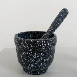 MACHACADOR DE AJO 2 PCS NEGRO