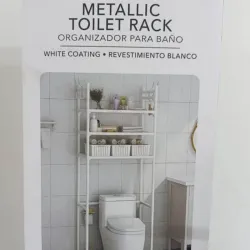 ORGANIZADOR PARA BAÑO 47X25X155 CM BLANCO