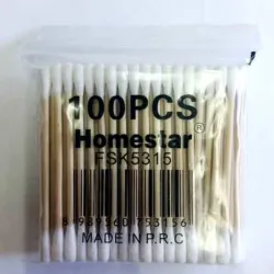 PALILLOS DE ALGODON 100PCS