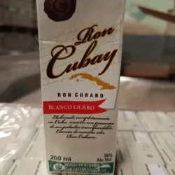 Ron Cubay  Blanco Ligero 200ml 30% Alc