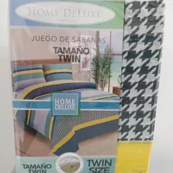 SABANA TWIN  ESTAMPADA (VARIOS COLORES)