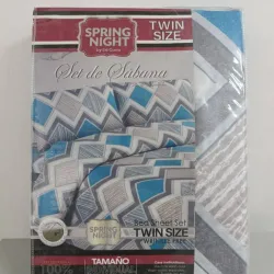 SABANA TWIN ESTAMPADA (VARIOS COLORES)