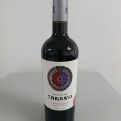 Vino Tinto Cabernet Sauvignon/Syrah SANAMA Reserva Blend 750ml