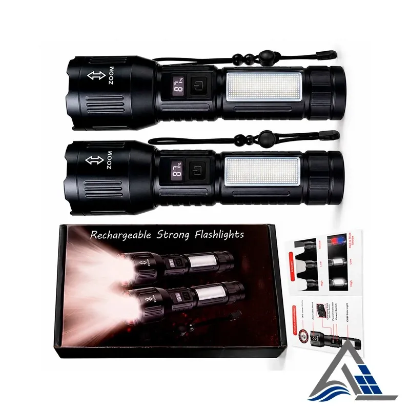 Pack de 2 linternas recargables