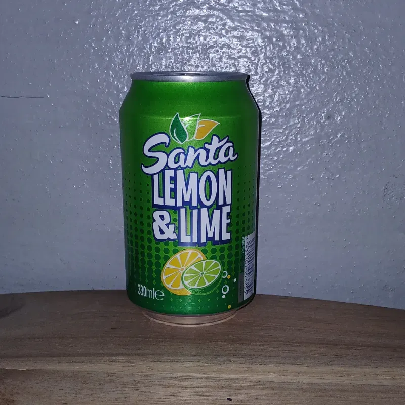 Refresco gaseado sabor lima limón