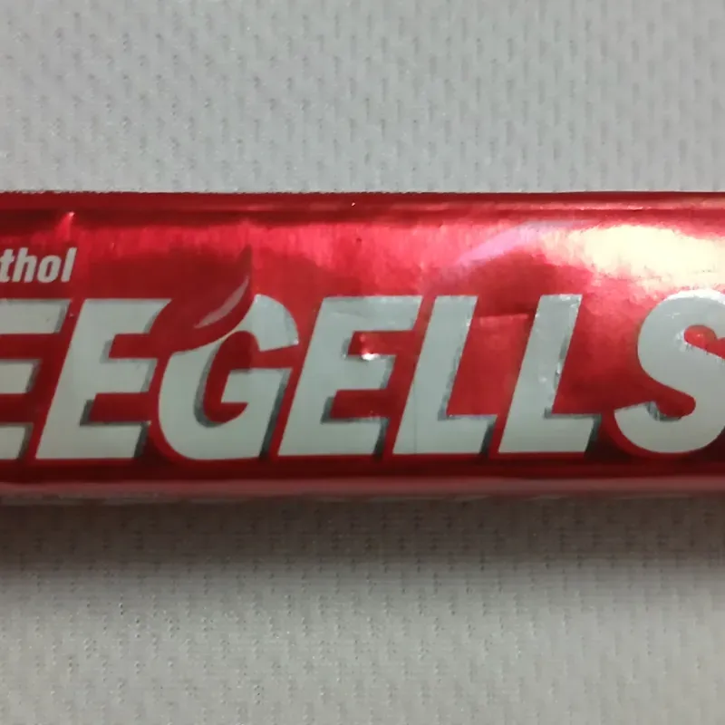 Caramelo Freegells sabor cereza y menta