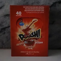 Chicle Poosh sabor fresa