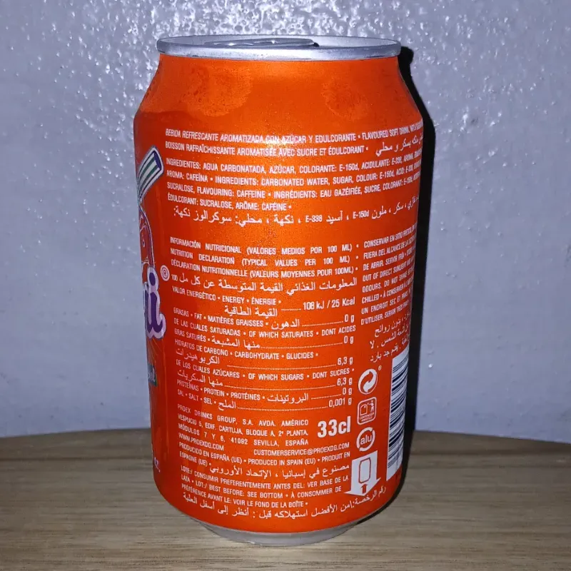 Refresco gaseado Shani sabor cola, 330 ml