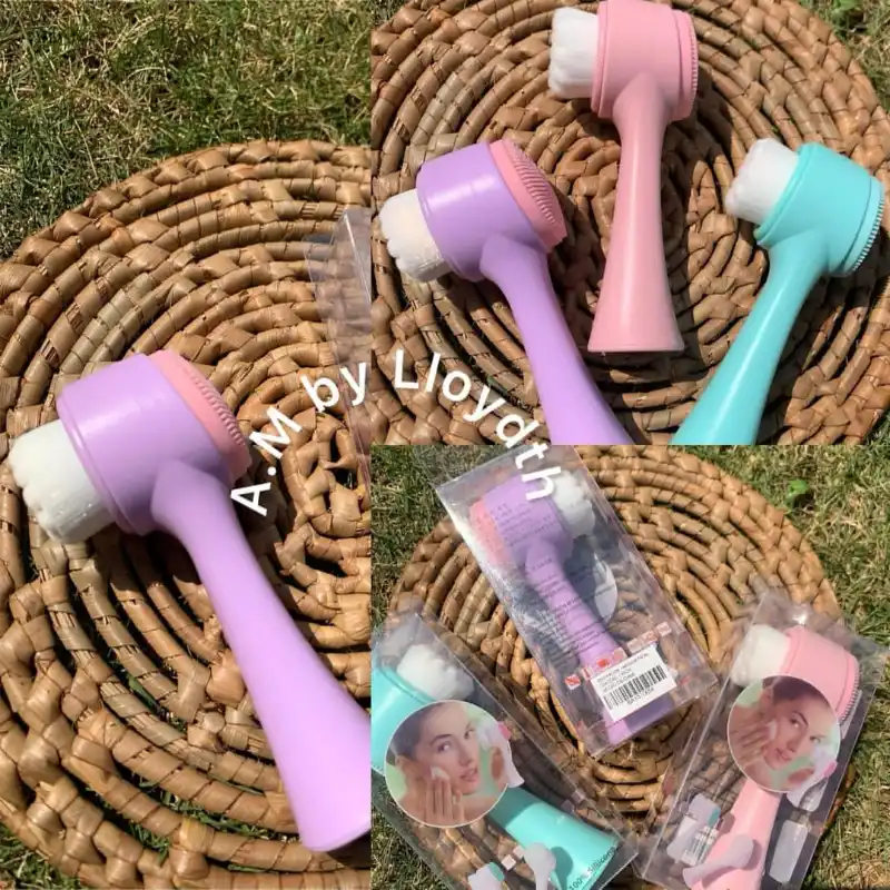 Cepillo Exfoliante Facial Doble