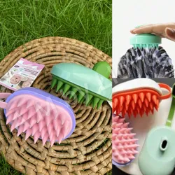 Cepillo Masajeador Capilar de Silicona