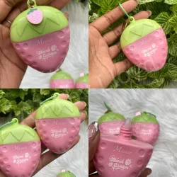 *Crema de Manos de Fresita con Llavero* 🍓