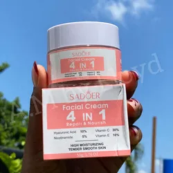 Crema Facial SADOER 4en1