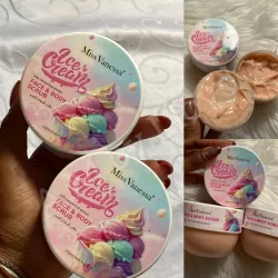 *Exfoliante Corporal y Facial de Helado* 🍧