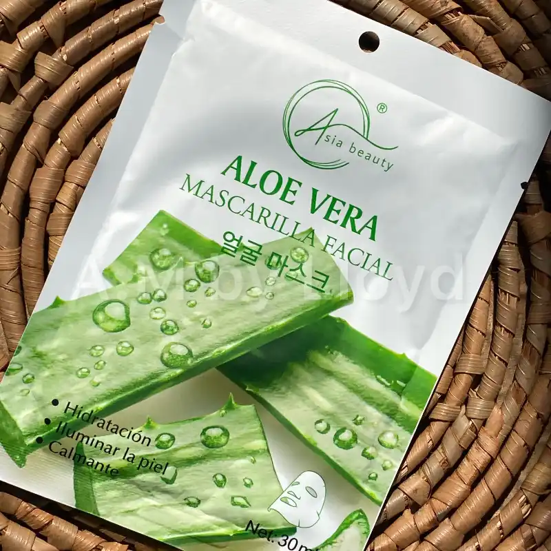 Mascarilla de Velo de Aloe Vera🍃