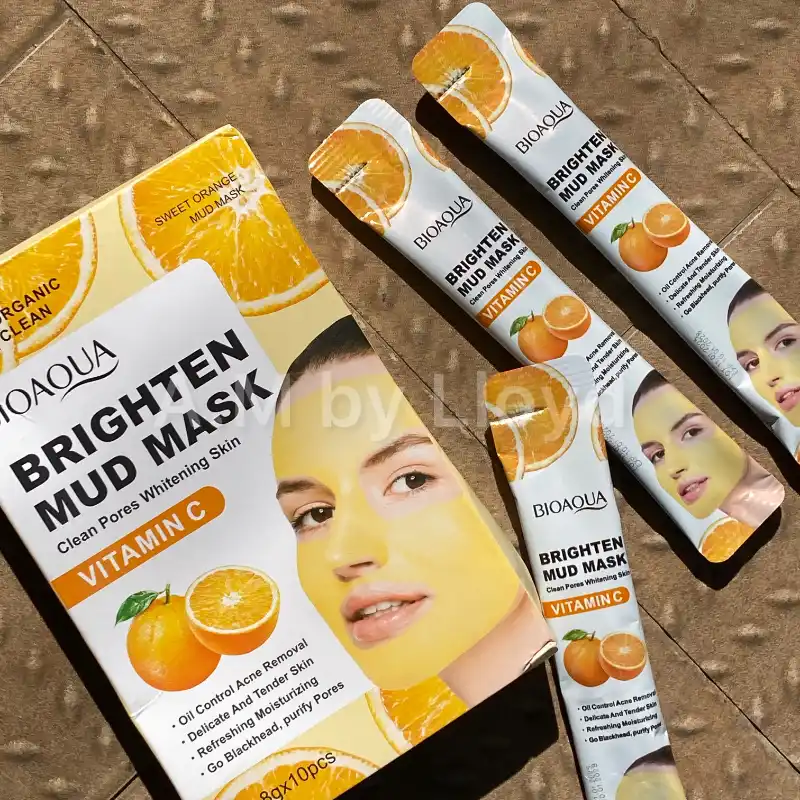 Mascarillas de barro de Vitamina C🍊