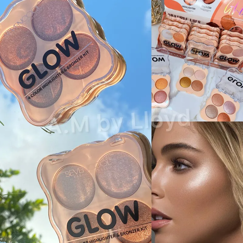 Paleta de Iluminador y Bronceador 